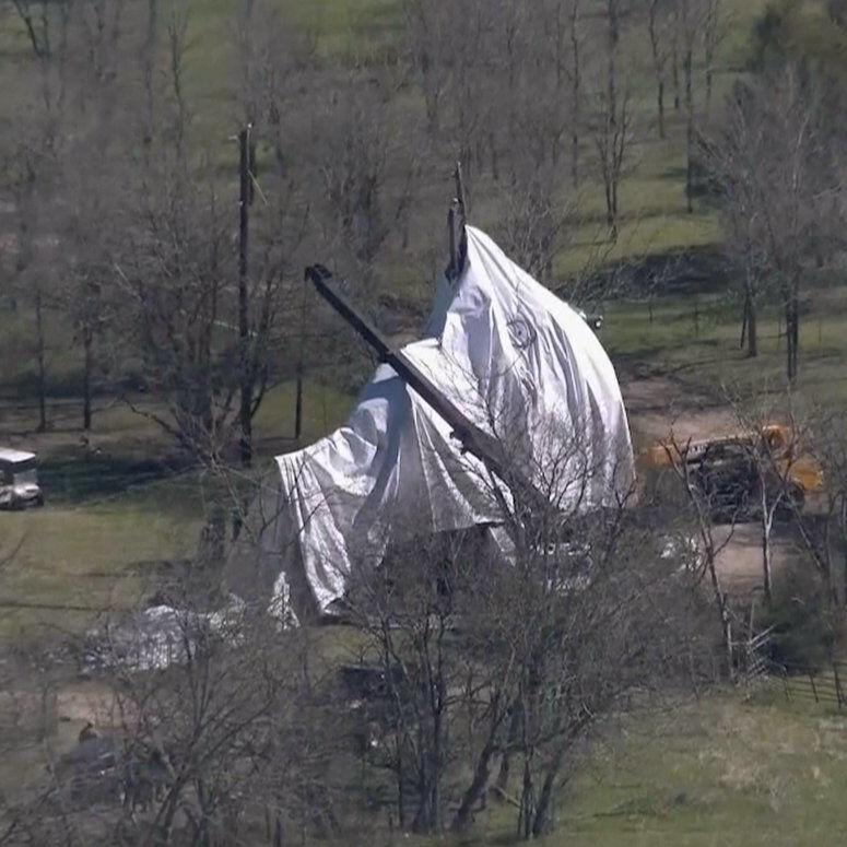 US surveillance balloon breaks free near Texas border and travels to Dallas area before crashing